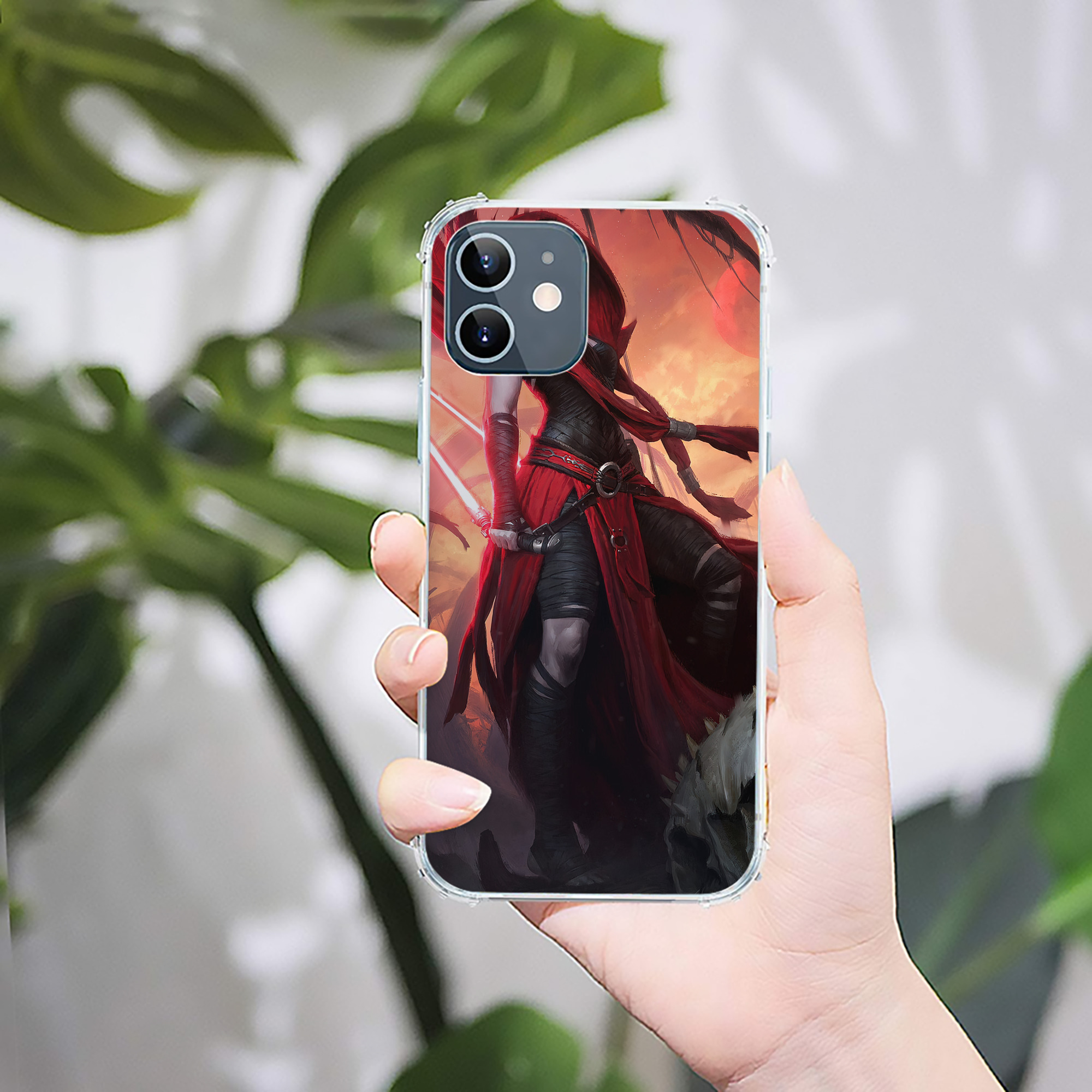 （画像用） スター・ウォーズ Star Wars 【iPhone 12シリーズ対応】透明スマホケース（クリアソフトケース）